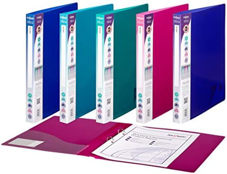 Picture of 8831 SNOPLAKE A4 TWIN-PRONG BINDER FILE 238X311MM